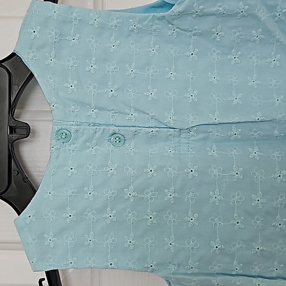 B.T. Kids Light Blue Embroidered Dress Kid Size 3T - Picture 10 of 11